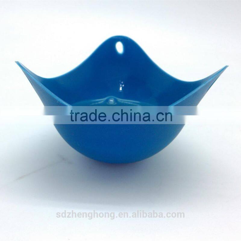 Promotion Silicone pod shape Egg Poacher egg cooker