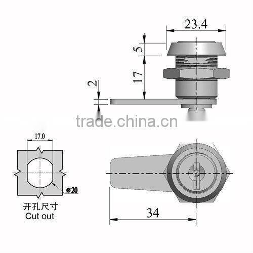 Cam lock