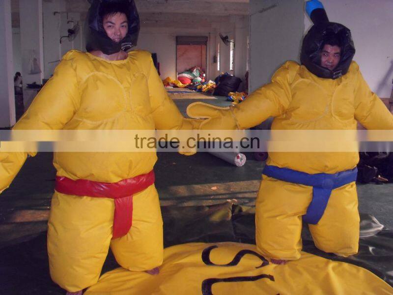 2015 foam padded sumo suits/sumo wrestling suit for sale