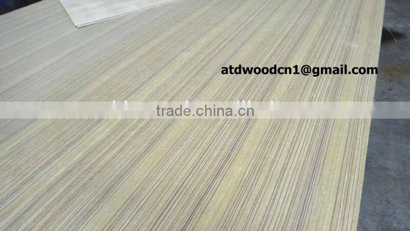 2.4mm engineered straight line veneer mdf from Linyi