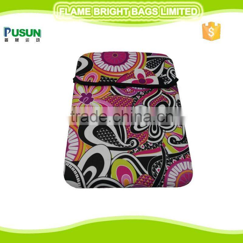 Multi-function customized print neoprene bag for ipad