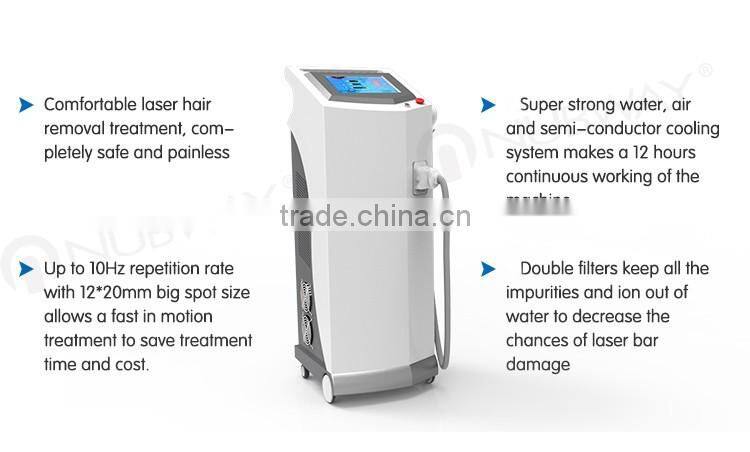 Beauty salon Machine Laser Diode 808nm Hair Removal Machine