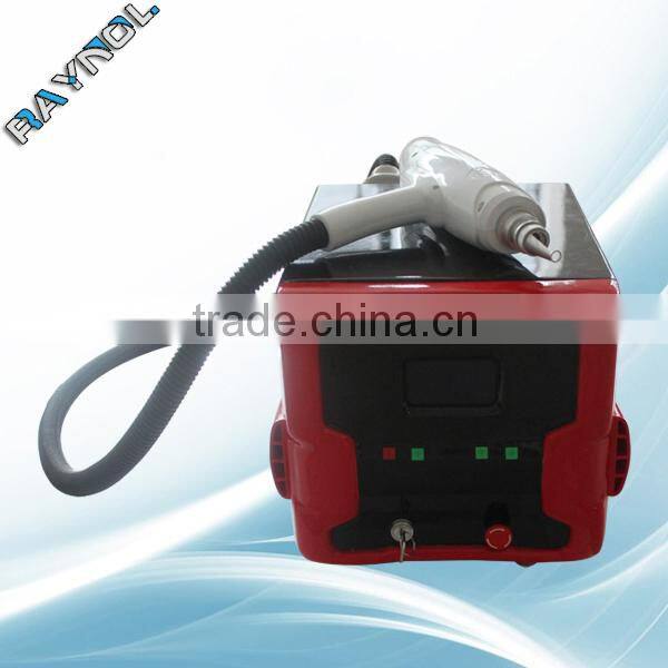 2015 Hot Sale Beauty Machine 1064nm KTP Q-switch Nd:YAG Laser Tattoo Removal Machine