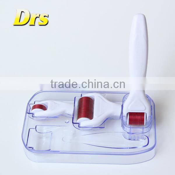 4 in 1 Derma Roller for Skin Whiten and Tighten Hair Loss Treatment Wrinkle Removal for Sale