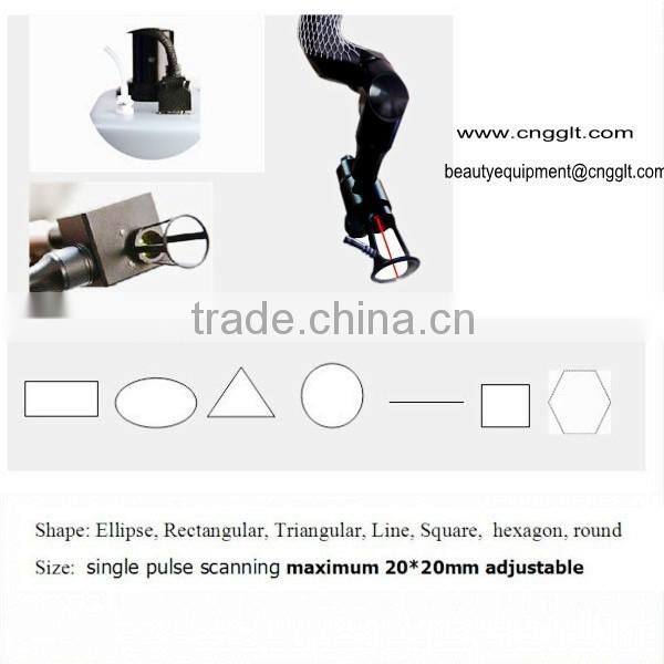 laser rf tube CO2 fractional physiotherapy laser