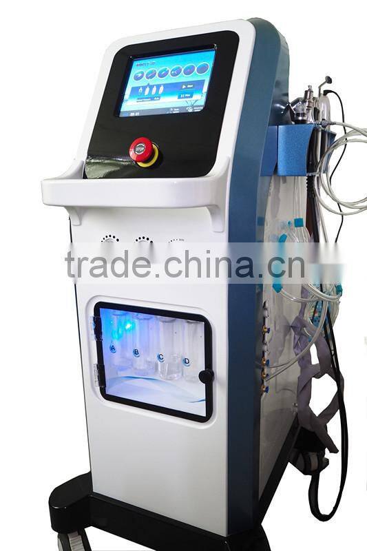 NL-SPA10 2016 Water spray +oxygen jet dermabrasion +skin scrubber facial spa equipment for sale