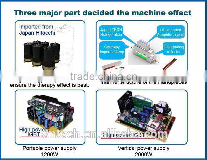 KM-E-900C+ Elight IPL Nd-Yag Cavitation Beauty Devices With 12 or More Languages