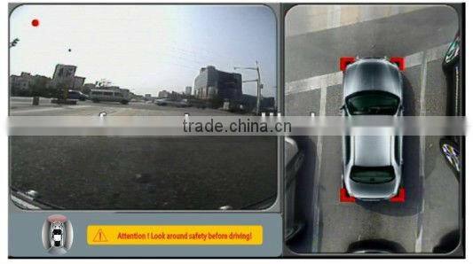 360-Degree bird view car camera recorder