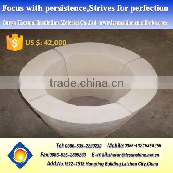 Light Weight Low Thermal Conductivity Calcium Silicate Pipe Cover Sheet With Superior Fire Resistance Waterproof
