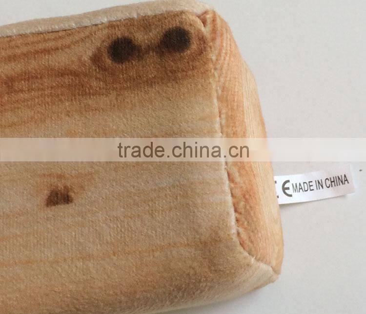 2016 New Arrival Long Imitative Tree Wood Log Pillow