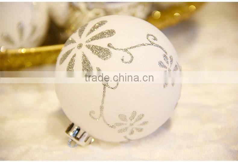 Painting Christmas balls 8cm Christmas tree ornaments products Decorative ornaments
