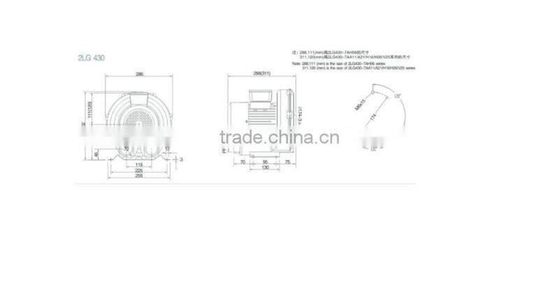 Chinese SOP vacuum blower Good quality blower