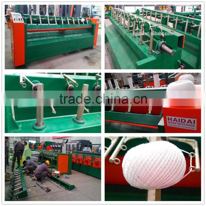 High quality PLC controled yarn ball winding machine for twine ball