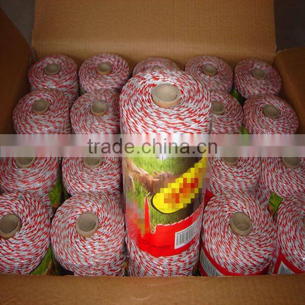 electric fence 3mm braided polywire