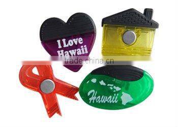 spring Plastic magnetic clip