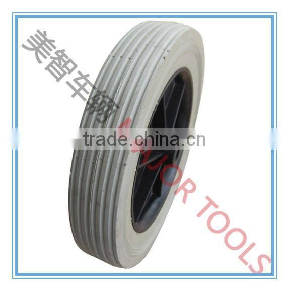 semi pneumatic rubber wheel