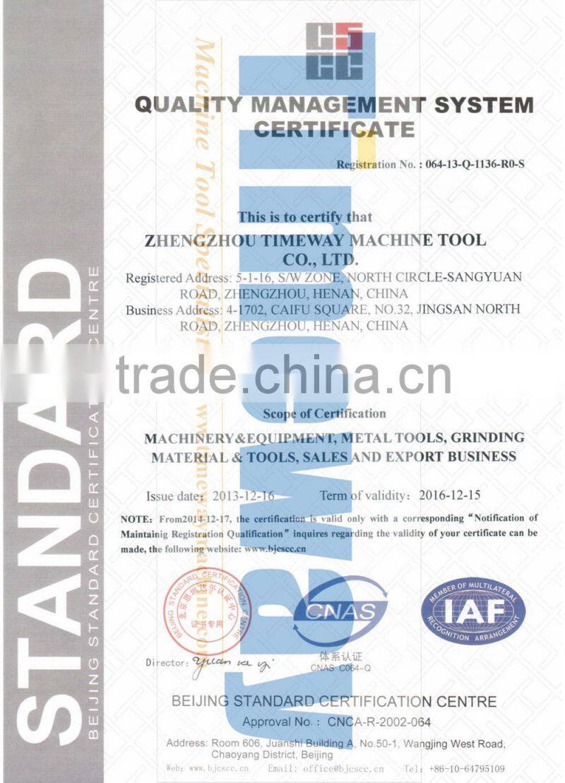 CNC hydraulic saddle moving type surface grinding machine