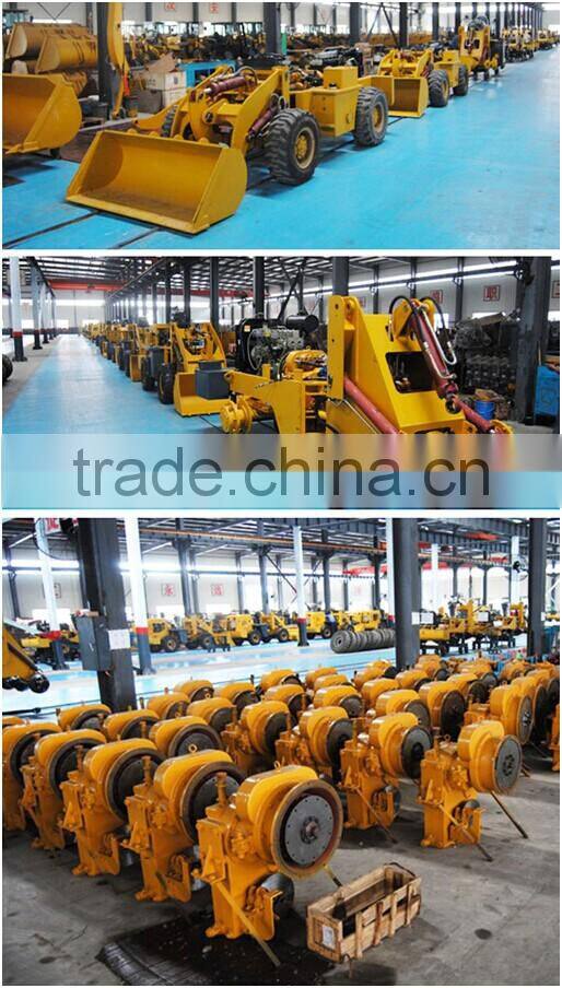 #12-5 fast delivery garden bulldozing loader 2010kg ISO certificate