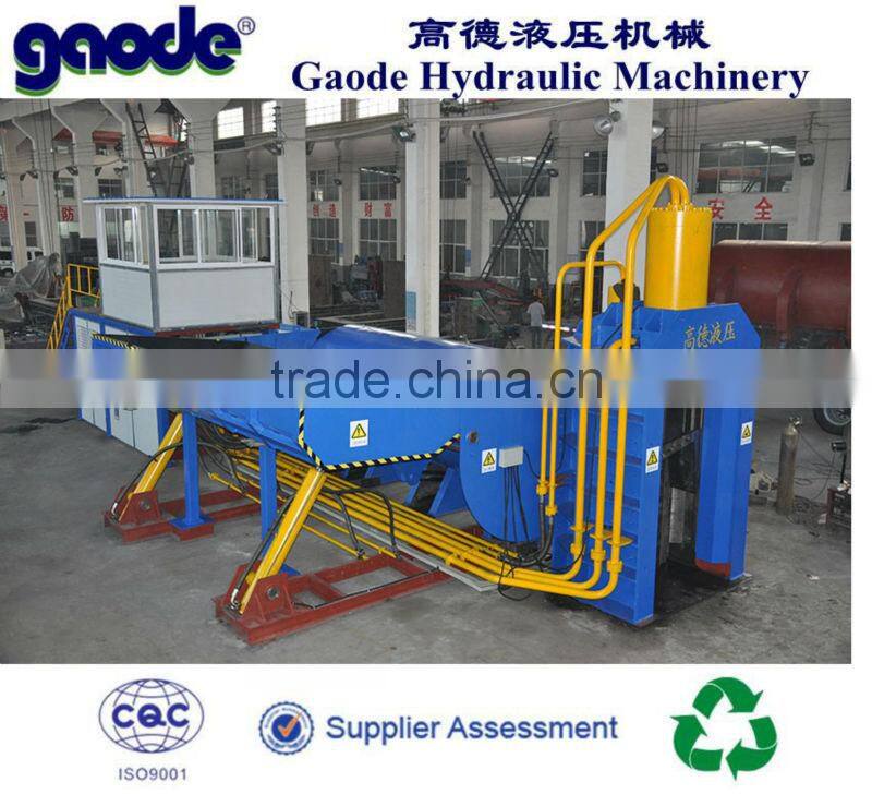 discarded car baler shear machine