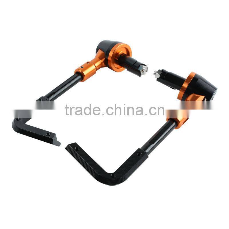 Orange CNC Universal 7/8" Proguard System Pro Brake Clutch Levers Protect Guard