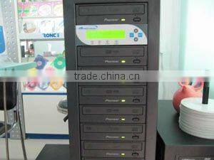 Automatic 1 to 11 cd dvd duplicator machine with cheap price