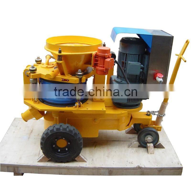 LSZ3000A tunnel pneumatic air motor wet and dry shotcrete spraying machine