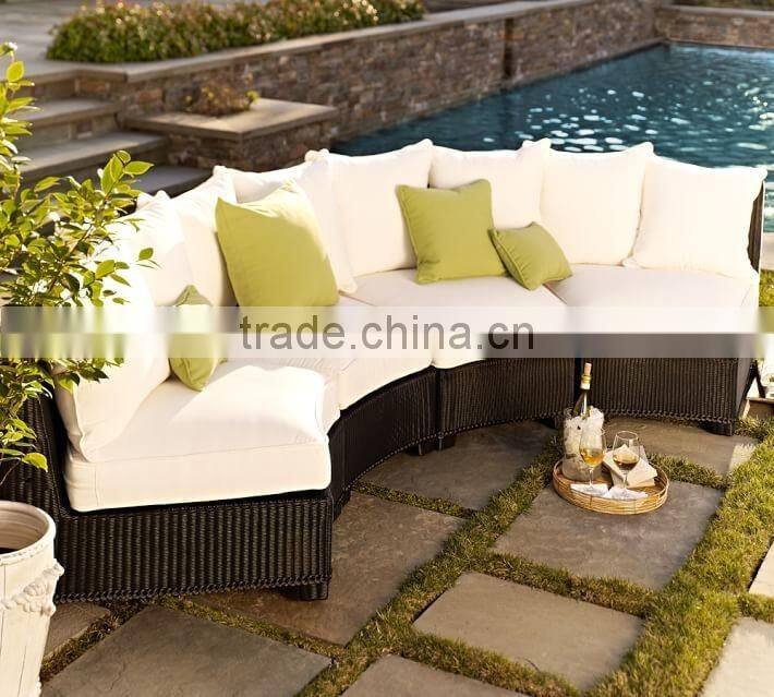 S&D 2016 wholesales new style rattan sofa for living room