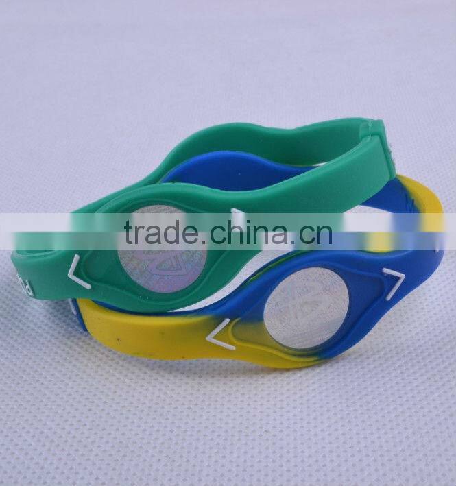 Hot sale!!! Most special promotion gift energy silicon bracelet charms fashion bracelets 2013