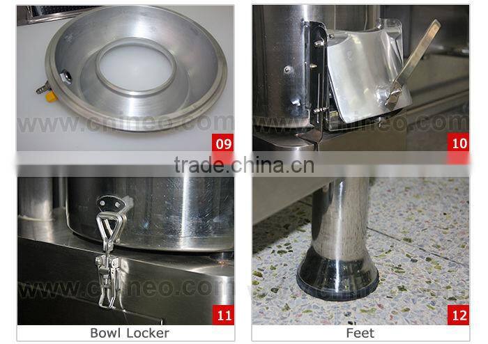 400kg/h Commercial Automatic Electric Industrial Potato Peeler