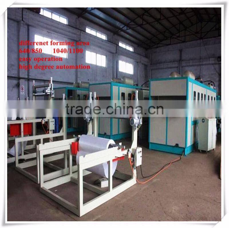 high efficiency ps foam fast food box making machine