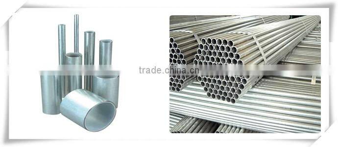 1.5 inch galvanized steel tube for oil and gas pipeline