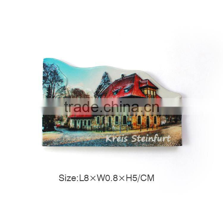 Souvenir fridge magnet for different countries