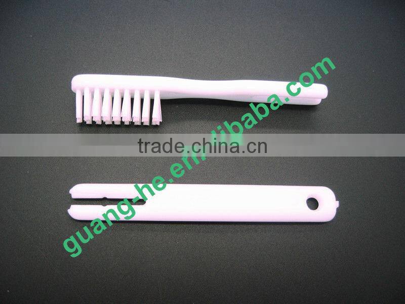 Environment-friendly biodegradable PLASTIC PLA(polylactic acid) toothbrush/ hotel toothbrush
