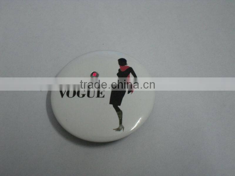 Flashing button badge
