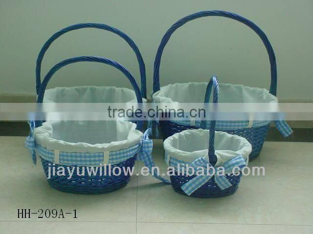 Factory willow basketry Wicker baskets