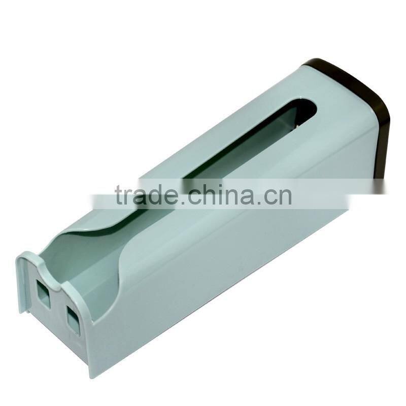 kitchen wall mounted plastic storage box, home garbage bag storage