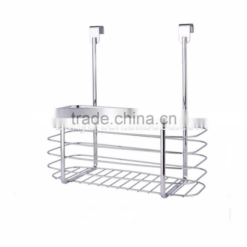 Kitchen and Home Over the Cabinet Rectangle Iron Metal Wire Hanging Basket