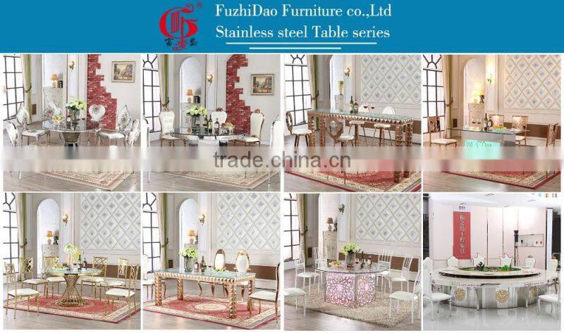 Chinese supplier brushed stainless steel chair furniture dining chair