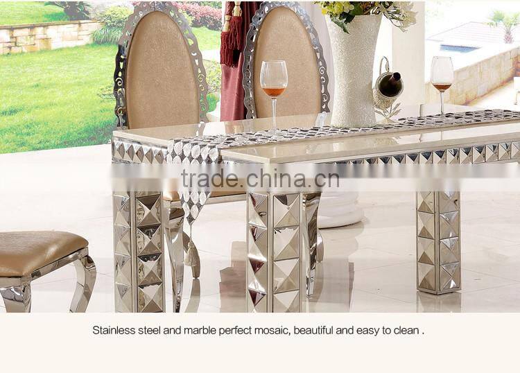 2017 Stylish Marble Dining Table With High Quality TH338