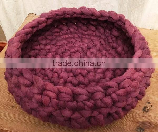 Newest Lovely Pet Bed Knitted Cat Nest