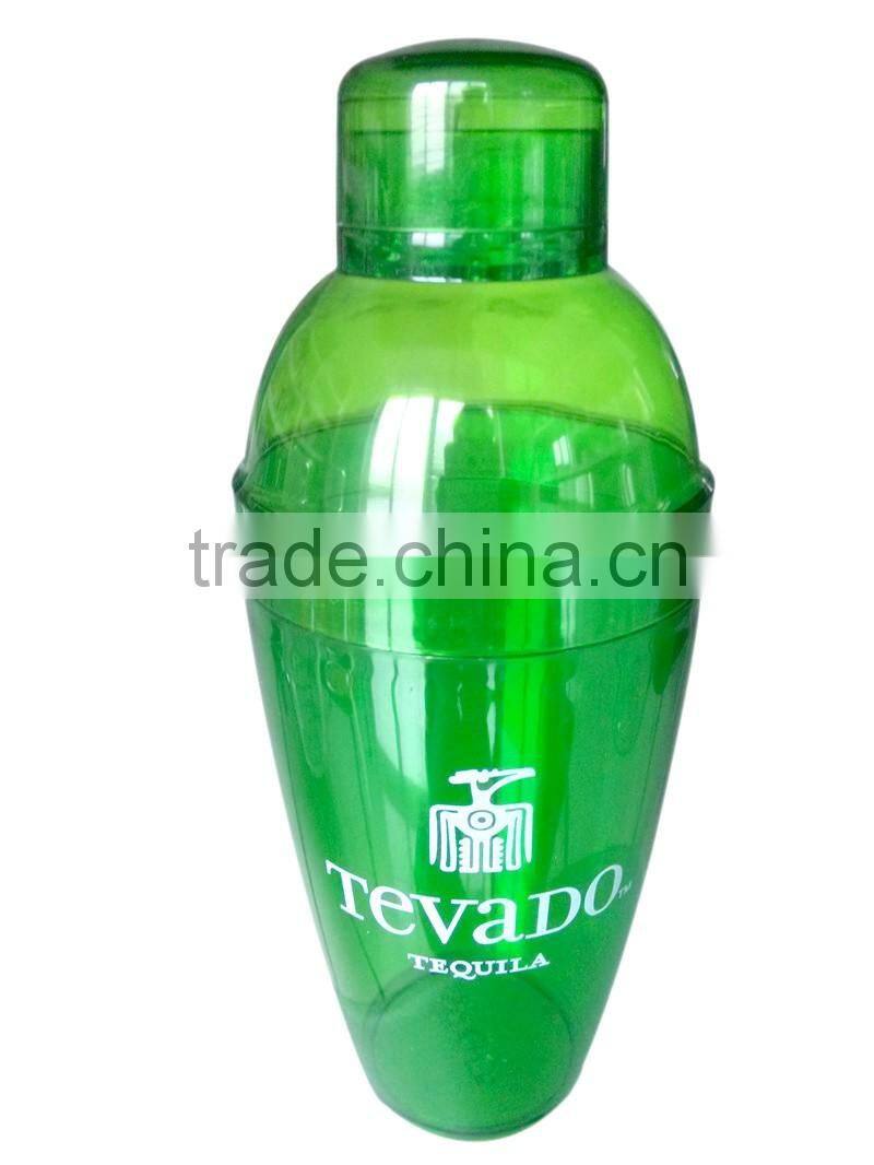 14oz cocktail shaker with cover and strainers