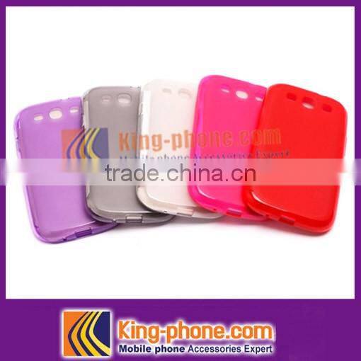 TPU phone case multicolor phone shell protective back cover for Samsung I9300