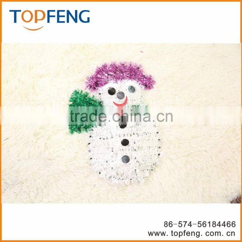 christmas decoration plush snowman/christmas Snowman/holiday living felt ornament christmas ornament