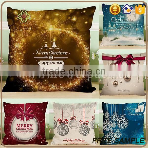 printed pattern christmas decor cushions home decor pillow
