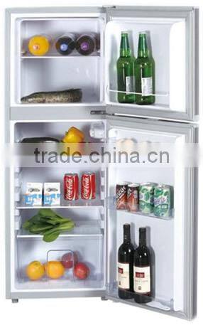 168L Solar Powered Household DC Compressor Upright Fridge