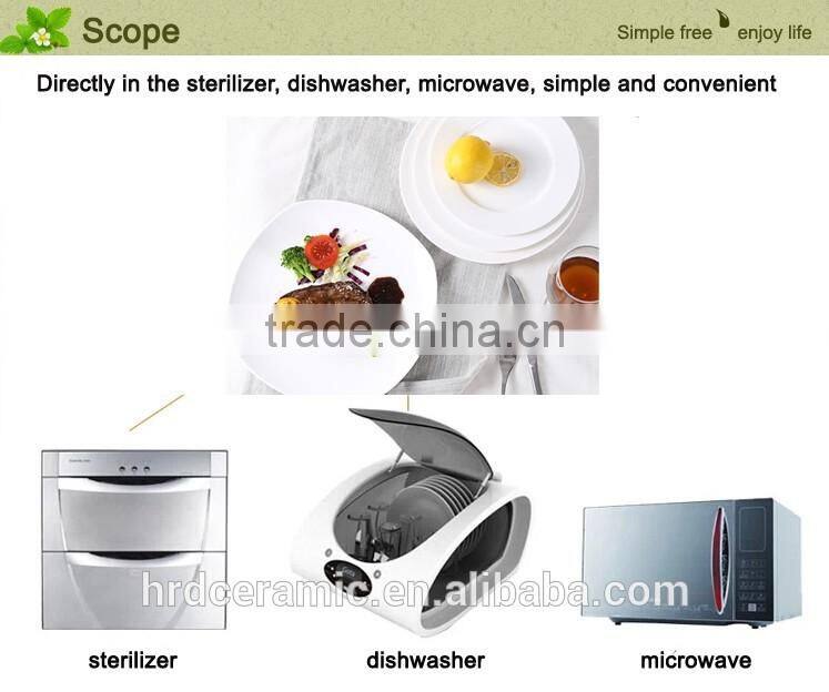 new dinner plate White Ceramic plate white porcelain plates