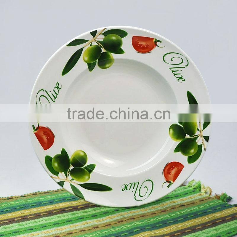 Ceramic Spaghetti Plate