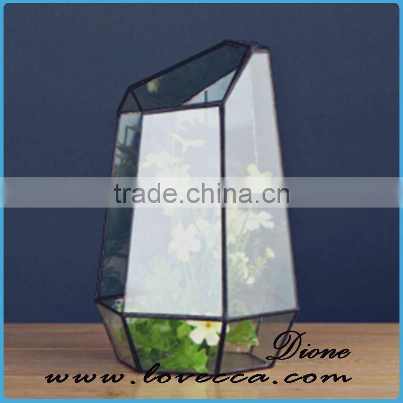 Lovely wholesale plant geometric glass terrarium glass container glass ball