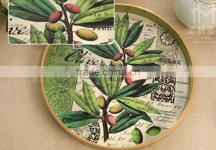 factory manufacture custom high process wooden tray table,wooden serving tray