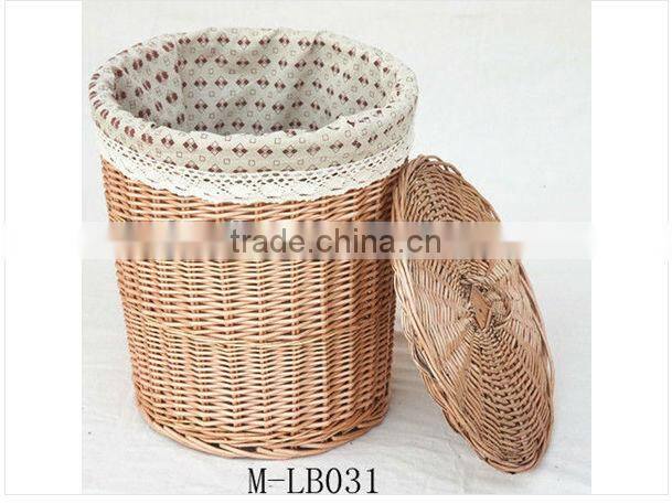 wicker laundry basket wicker with liner household received basket